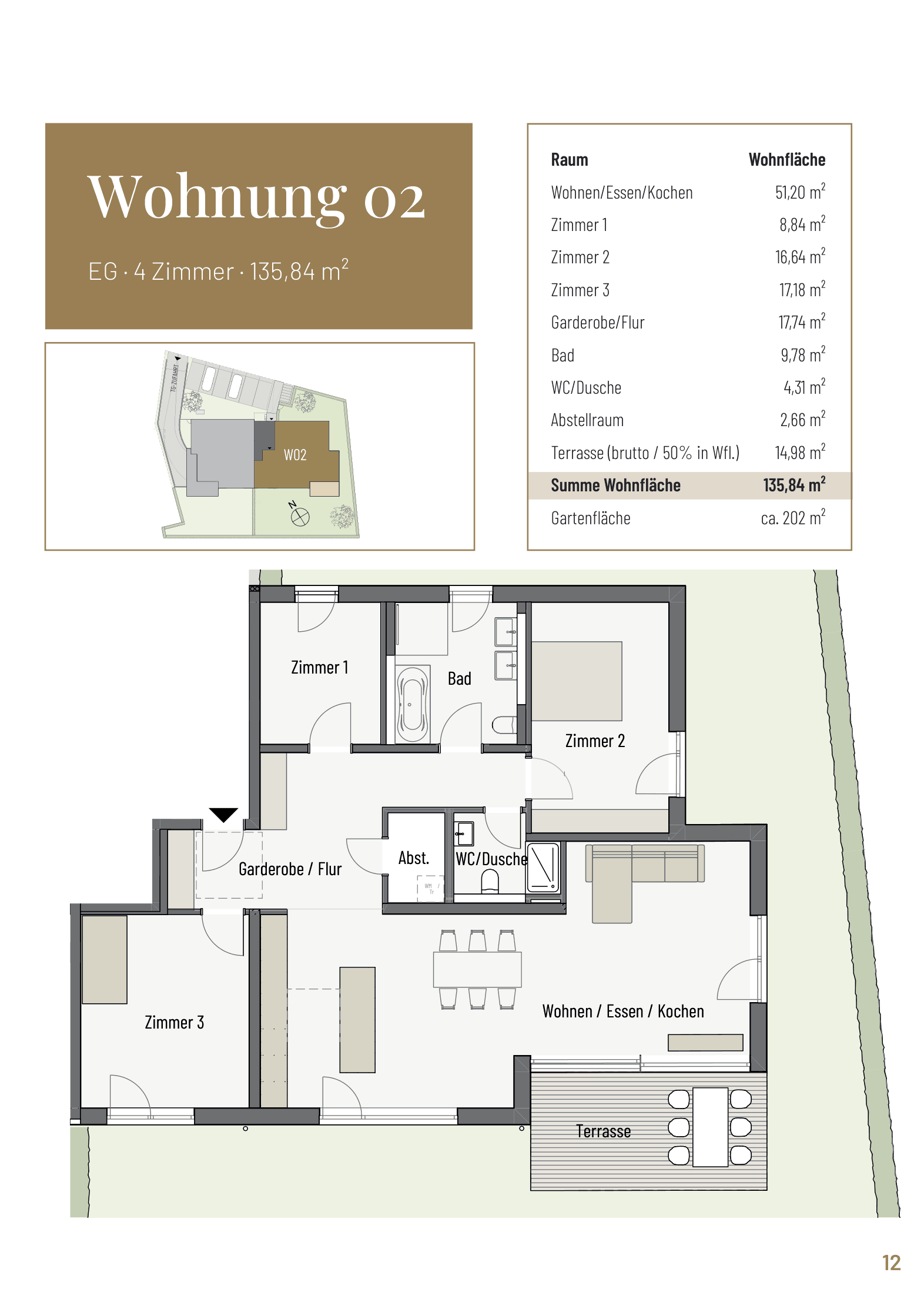 Grundriss WHG 02, Erdgeschoss